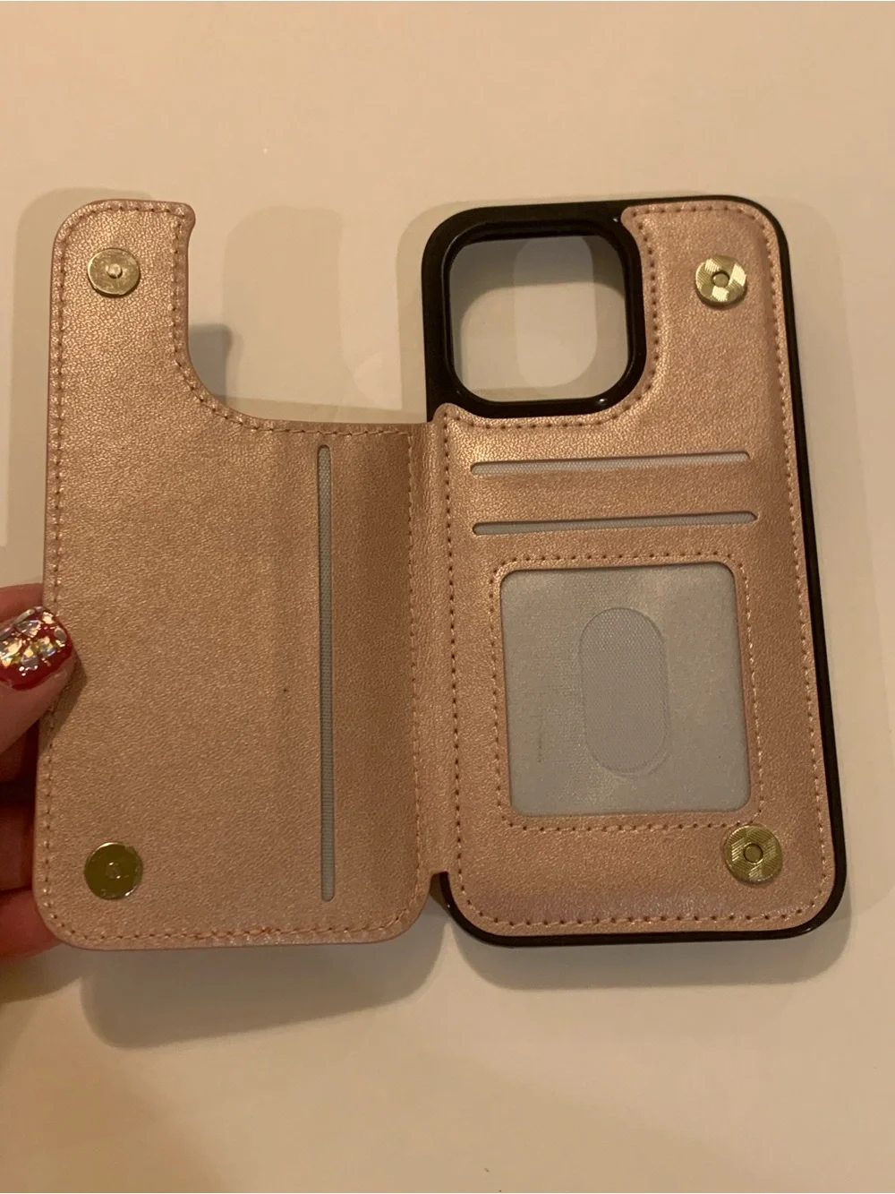 iPhone Case Bundle Pink Quilted Faux Leather Bling Rhinestone Crystal Y2K Coquet